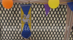 Décoration Princesse & Chevalier - banderole - Fêtes vous même