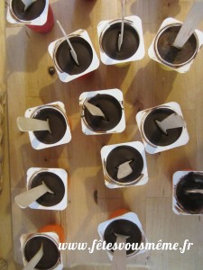 Bâtonnets Chocolat chaud - Remplissage - Fêtes vous même