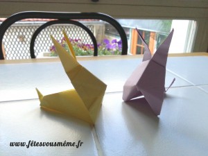 Lapin origami