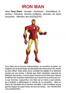 Fiche IronMan