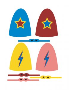 superhero deco sucette