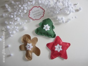 Pochettes surprises de l'avent 2