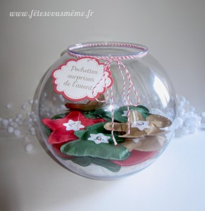 Pochettes surprises de l'avent