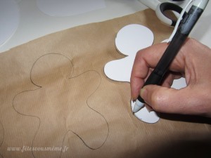 dessiner formes pochettes