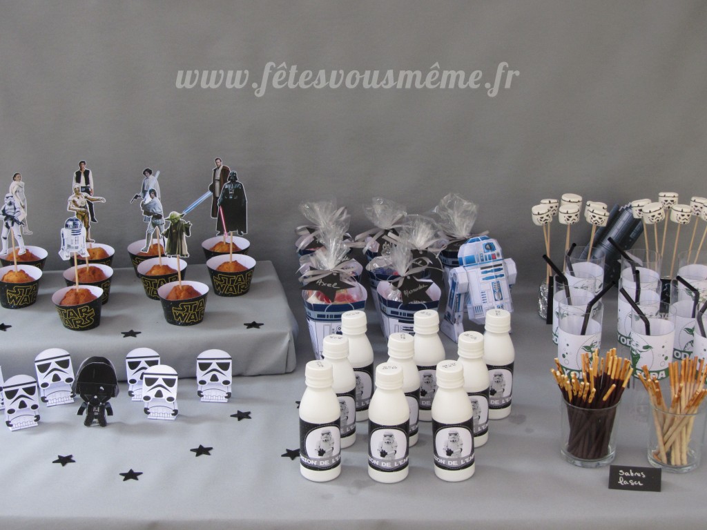 Table Gourmande Star Wars - Fêtes vous même
