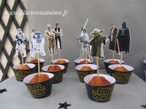 Table Gourmande Star Wars - Cupcakes - Fêtes vous même