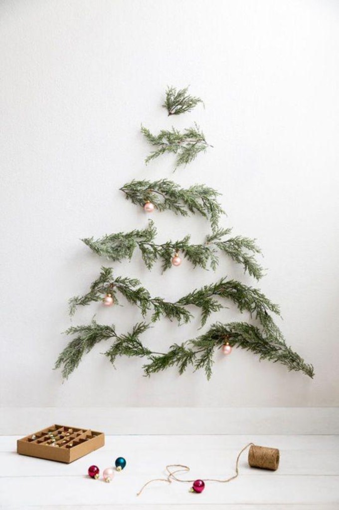 Sapins Muraux \u2022 Fêtes vous même
