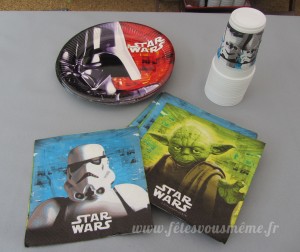 Décoration Star Wars - Vaisselle - Fêtes vous même