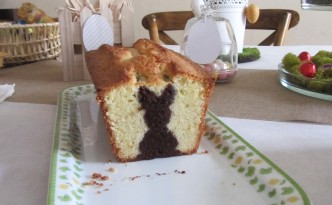 Gâteau caché lapin - Fêtes vous même - Pâques