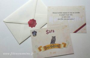 Invitation Harry Potter