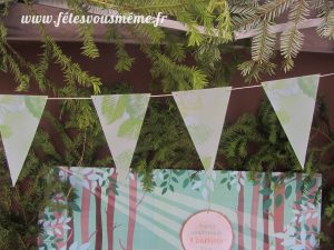 Décoration Thème Forêt - banderole - Fêtes vous même