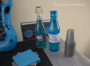 Bouteilles Rock party