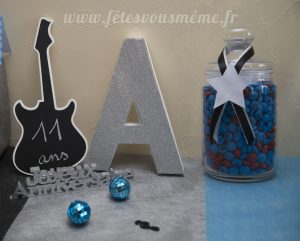 Montage guitare ardoise-A-bonbonniere