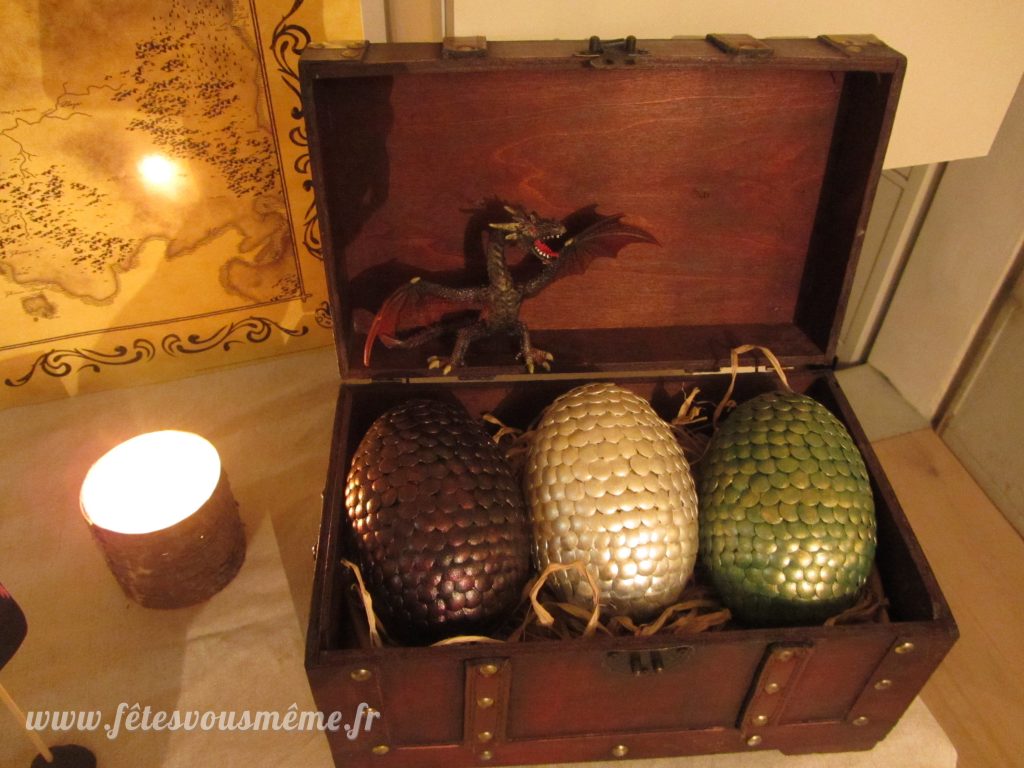 Réveillon Game of Thrones - Oeufs de dragon version Game of Thrones - Fêtes vous même