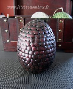 Oeufs de dragon version Game of Thrones - Drogon - Fêtes vous même