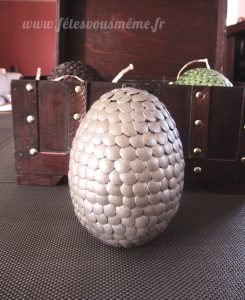 Oeufs de dragon version Game of Thrones - Viserion - Fêtes vous même