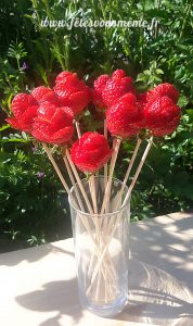 Bouquet gourmand de fraises - Fêtes vous même