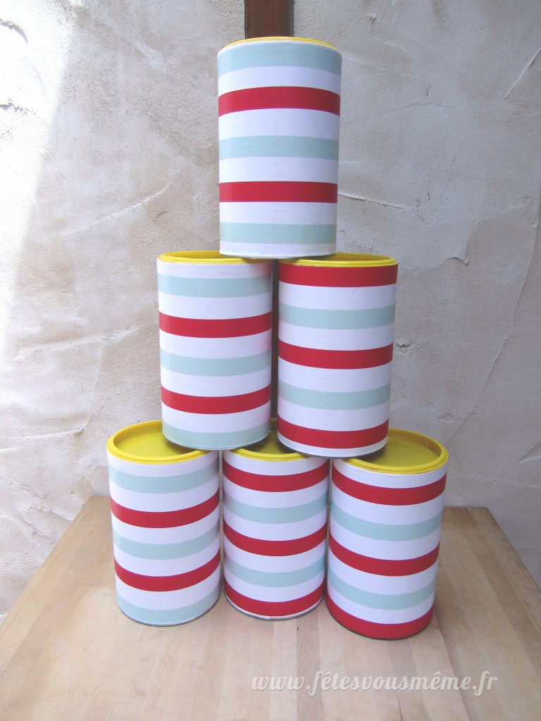 Chamboule-tout - animations Fête Foraine - Fêtes vous même