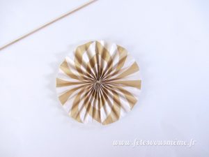 Éventails - Etape 4 - Fêtes vous même