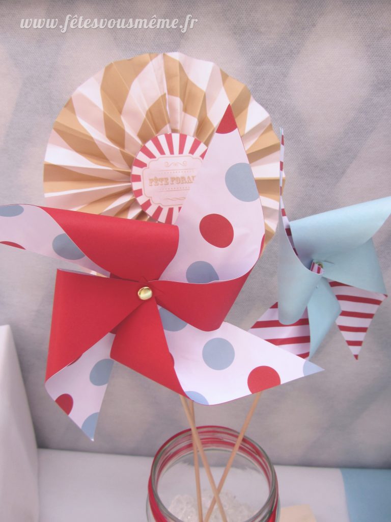 Moulins à vent Fête Foraine - Fêtes vous même