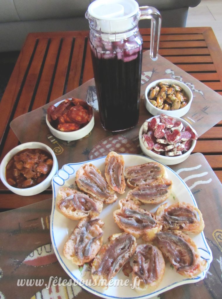 Tapas & Sangria - Thème Espagne - Fêtes vous même