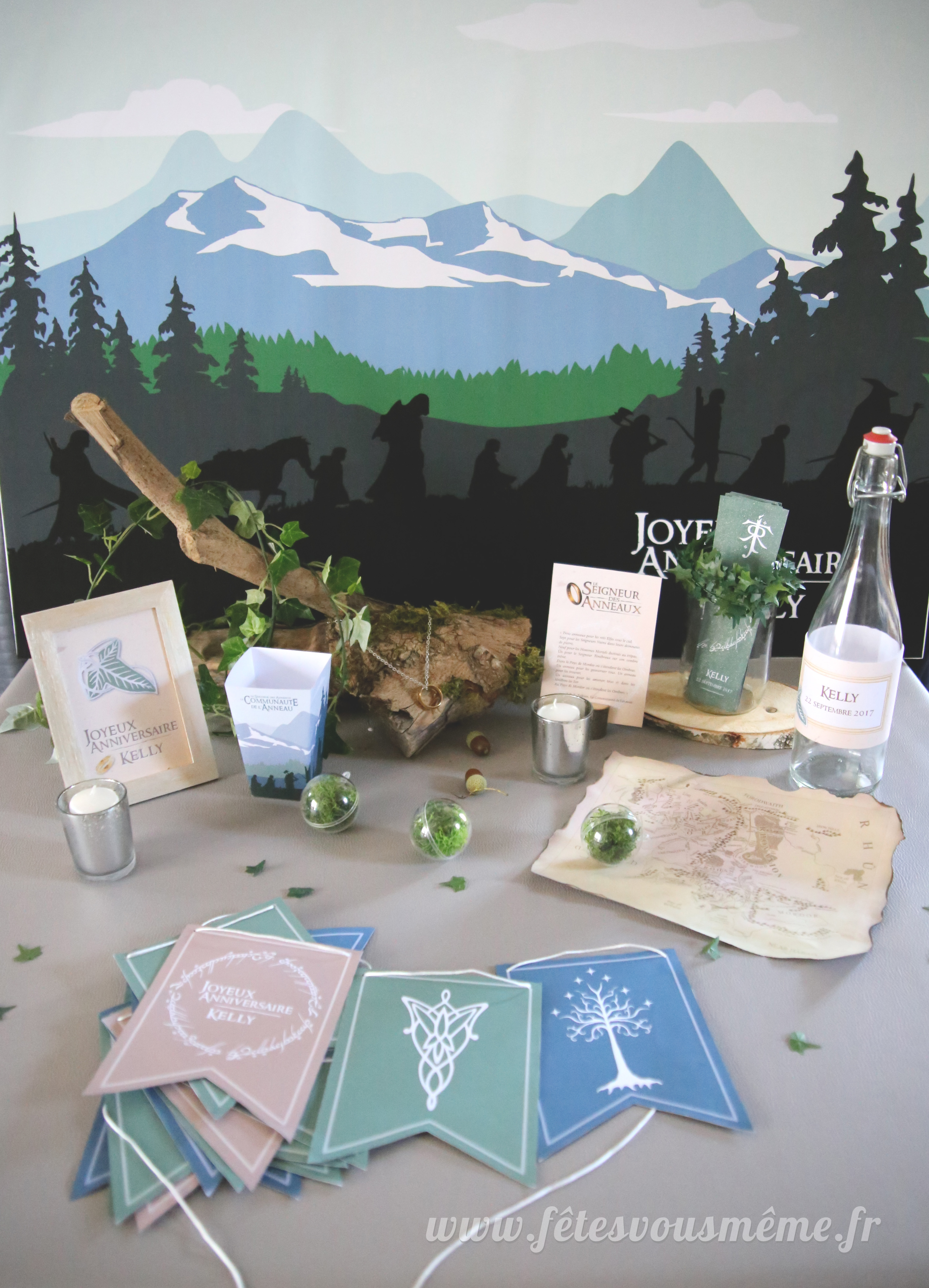 Décoration "Le Seigneur des anneaux" • Fêtes vous même