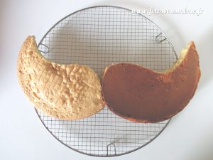 Gâteau moustache Etape - Fêtes vous même
