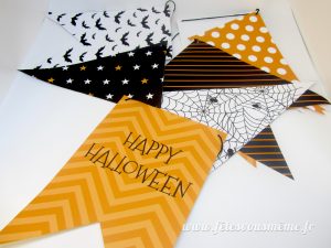 Fanions - Pack Festif Halloween - Fêtes vous même