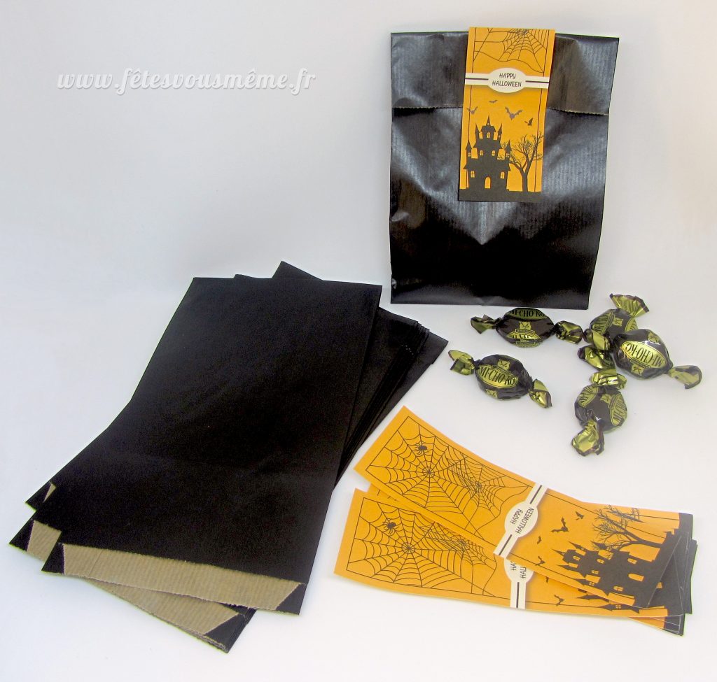 Sachets Bonbons Halloween - Fêtes vous même