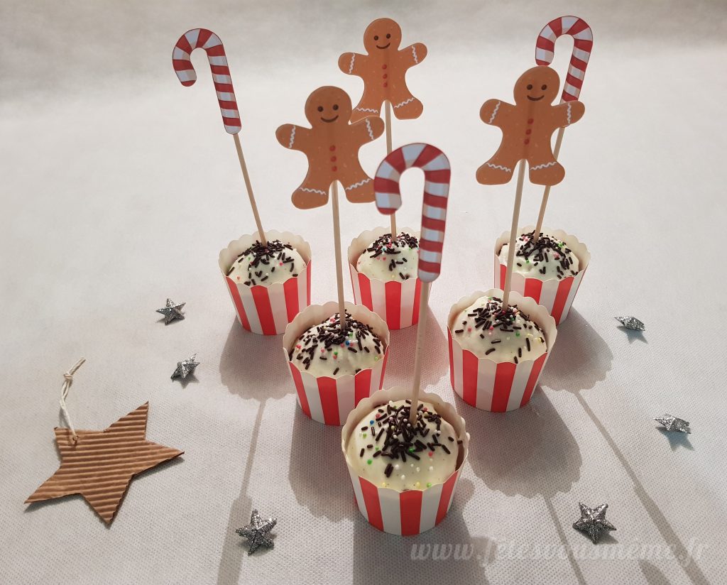Cupcakes de Noël - Fêtes vous même