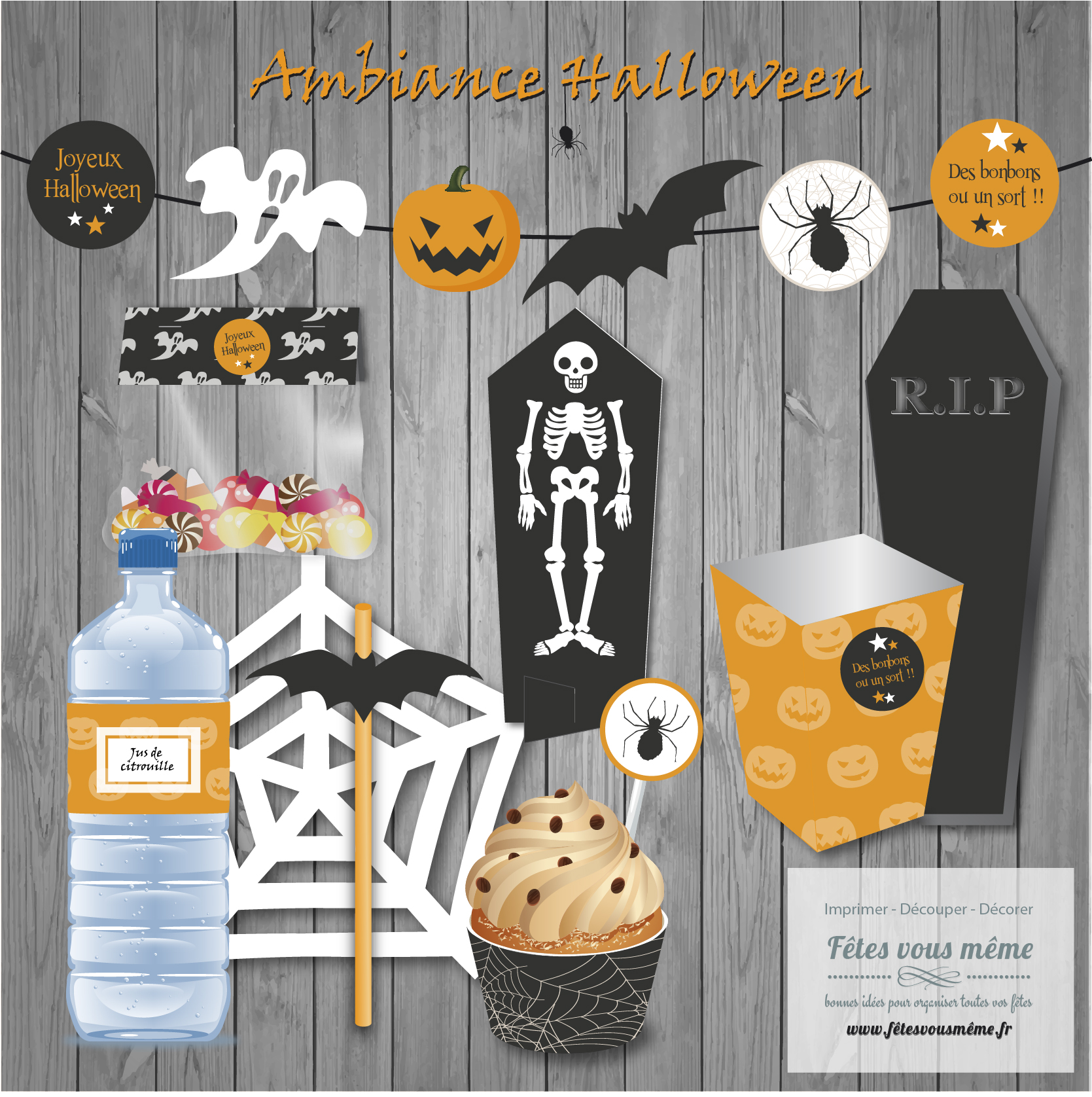 Table Gourmande Halloween • Fêtes vous même