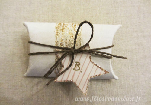Boites cadeaux invités - effet naturel - Fêtes vous même