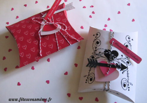 Boites cadeaux St Valentin - Fêtes vous même
