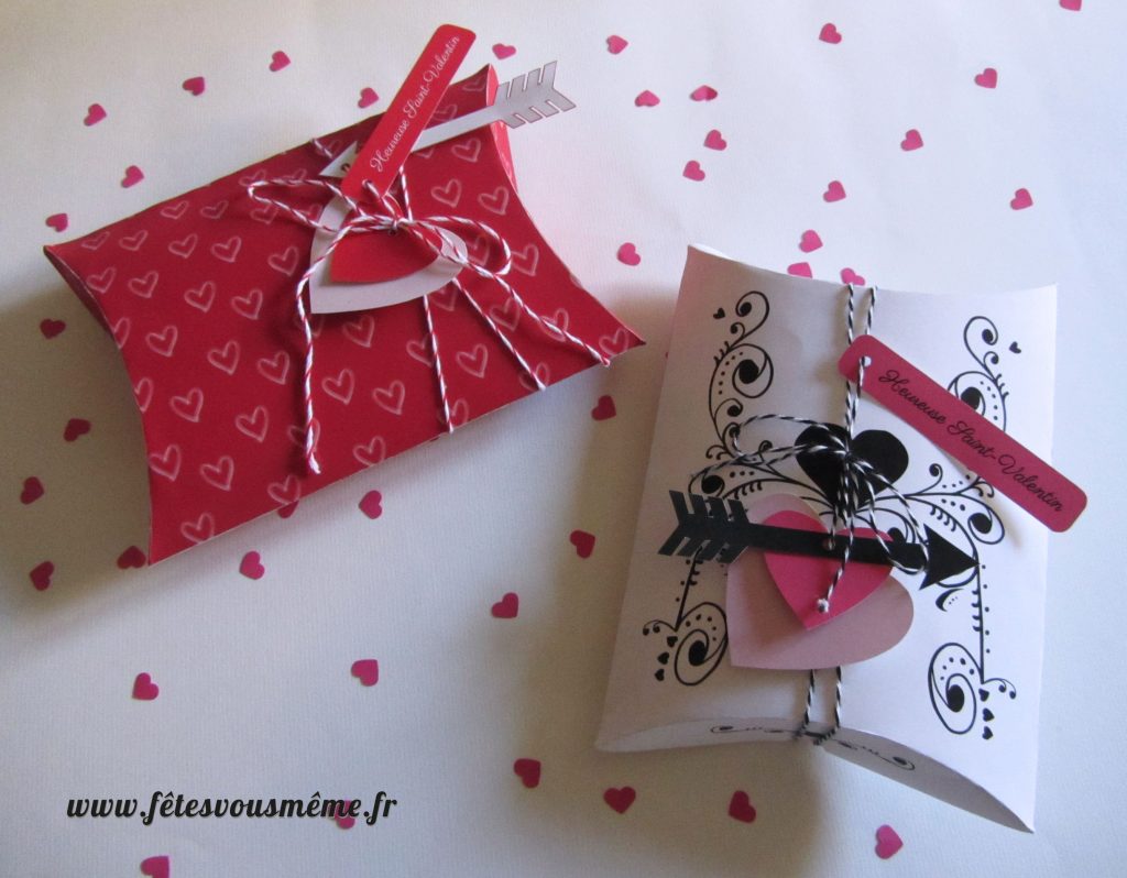 Boites cadeaux Saint Valentin - Fêtes vous même