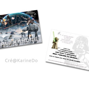 Invitation Star Wars