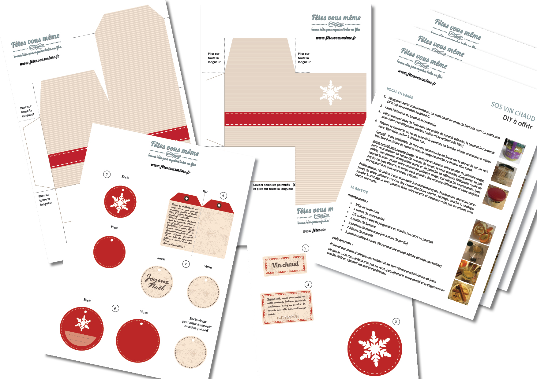Montage kit sos vin chaud - Fêtes vous même