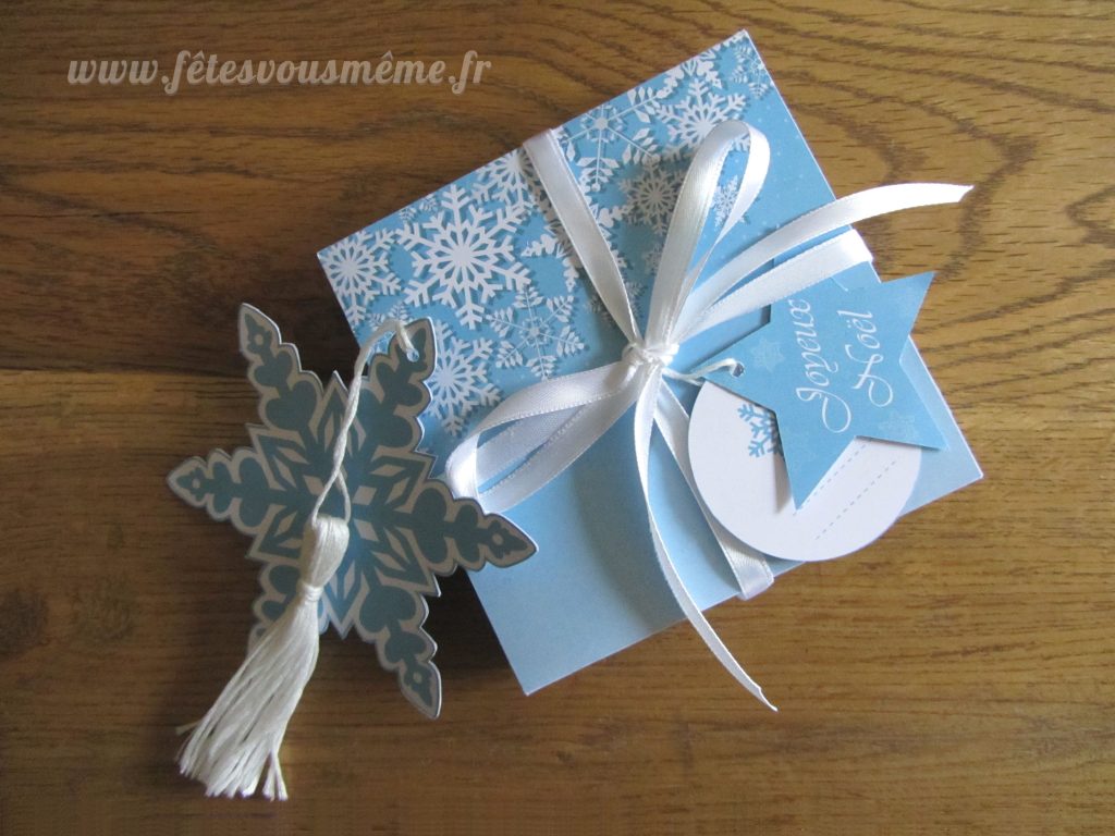 Marque-Page Flocon - Fêtes vous même
