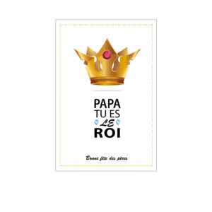 Carte Fête des pères - Fêtes vous même