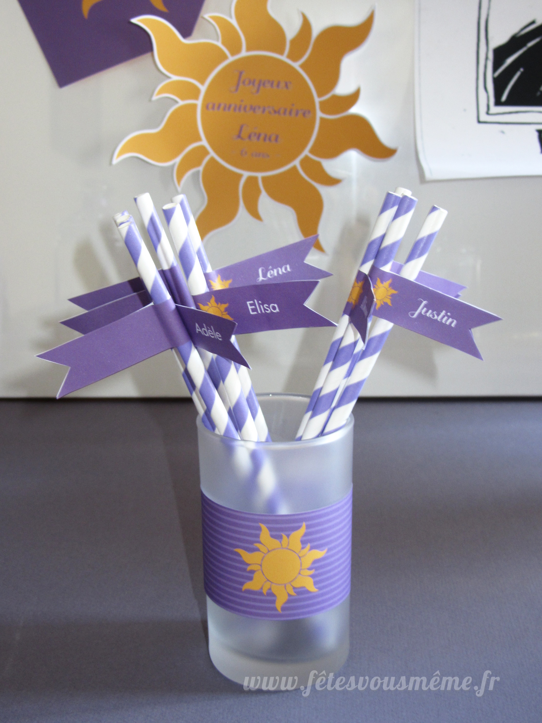 Kit déco « Raiponce » – Image 5