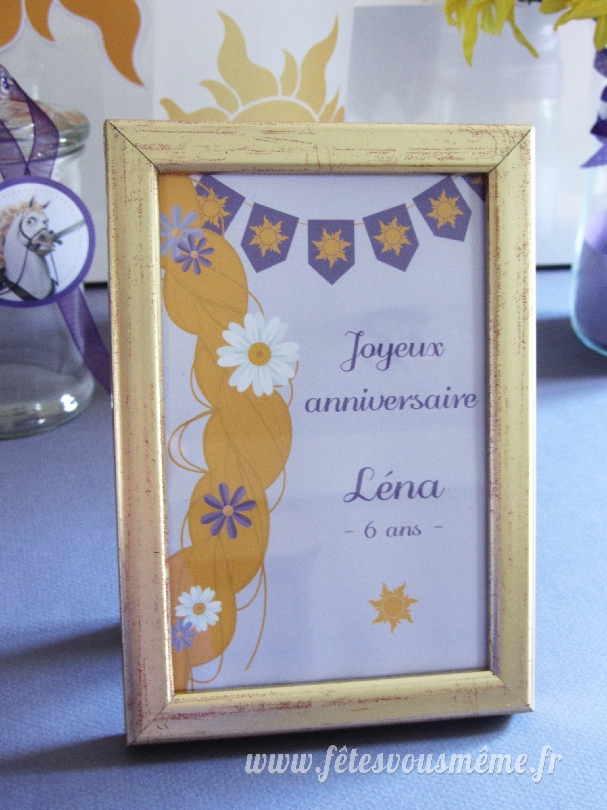 Kit déco « Raiponce » – Image 2