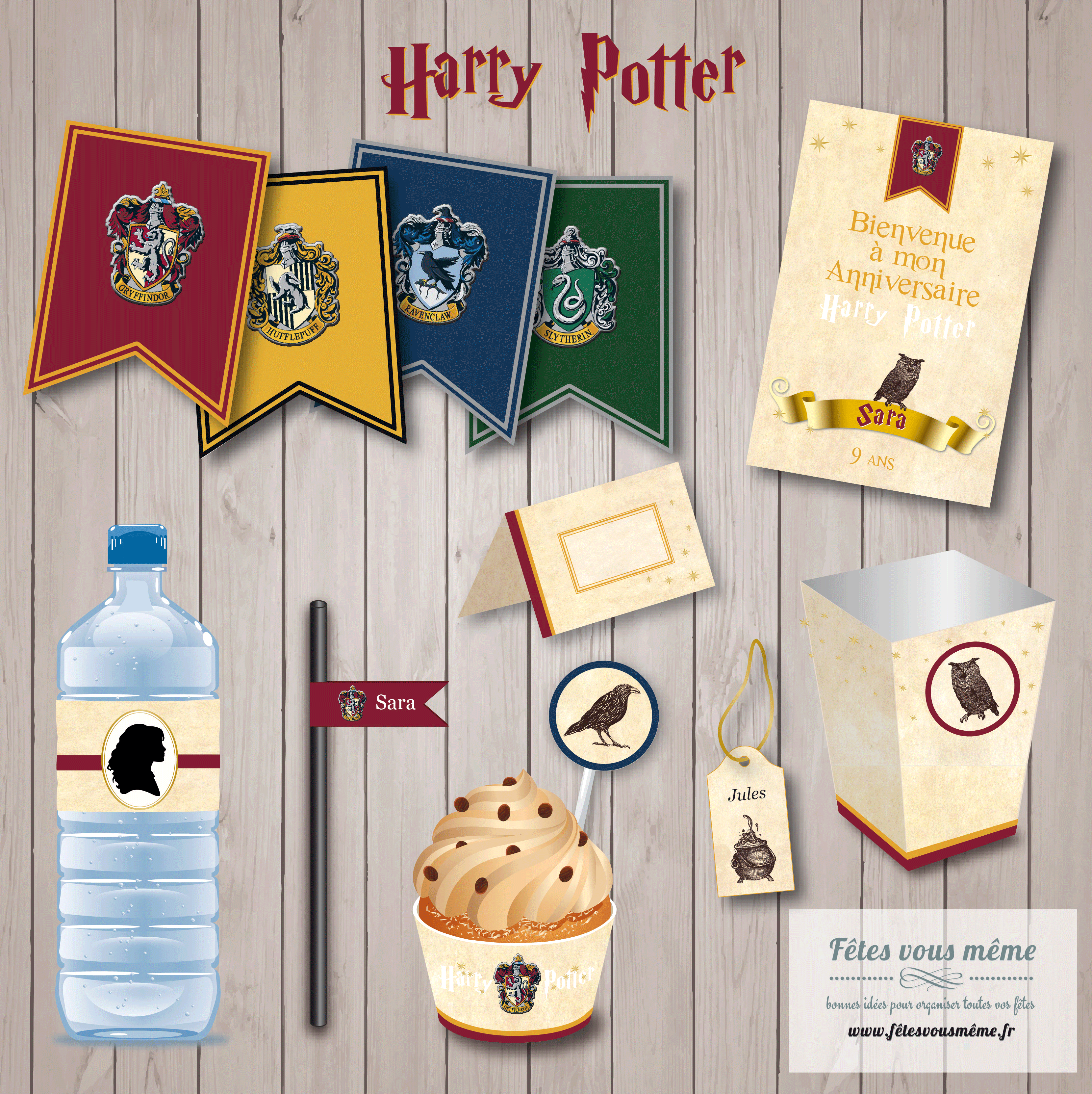 Kit déco Harry Potter