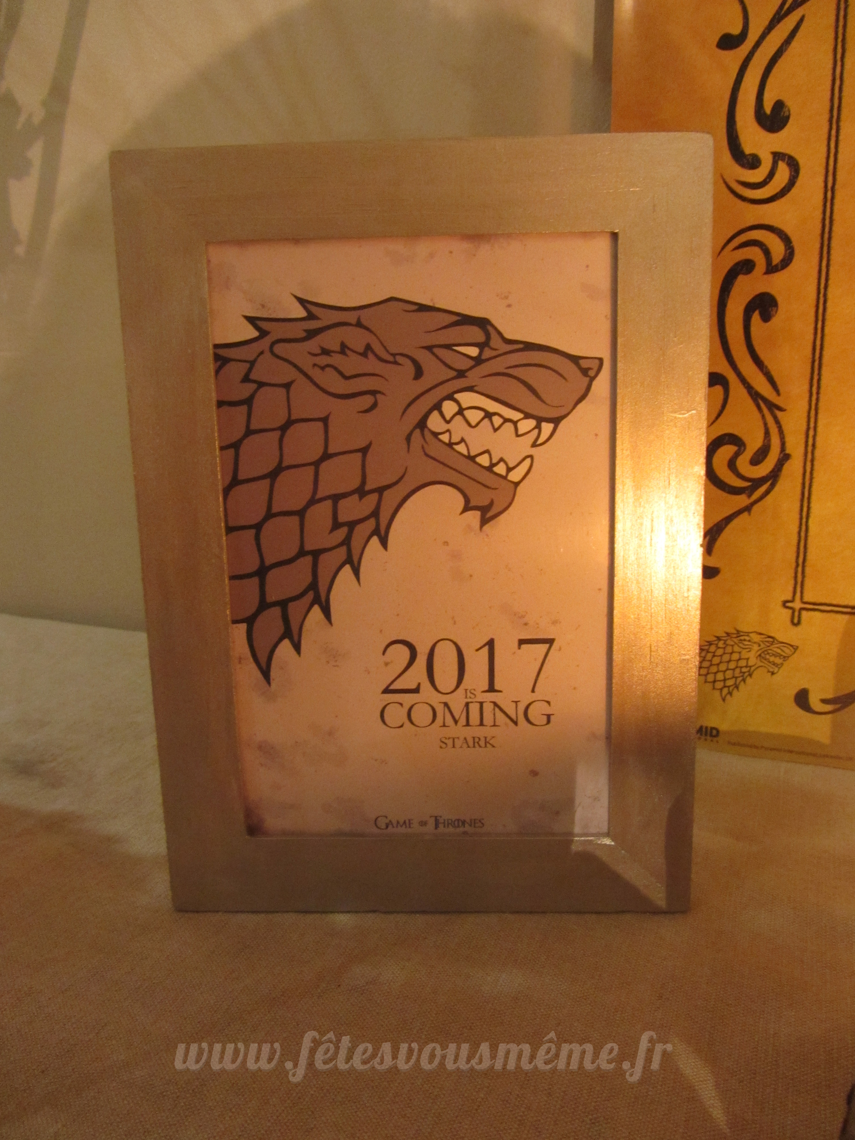 Kit déco Game of Thrones - Centre de table - Fêtes vous même
