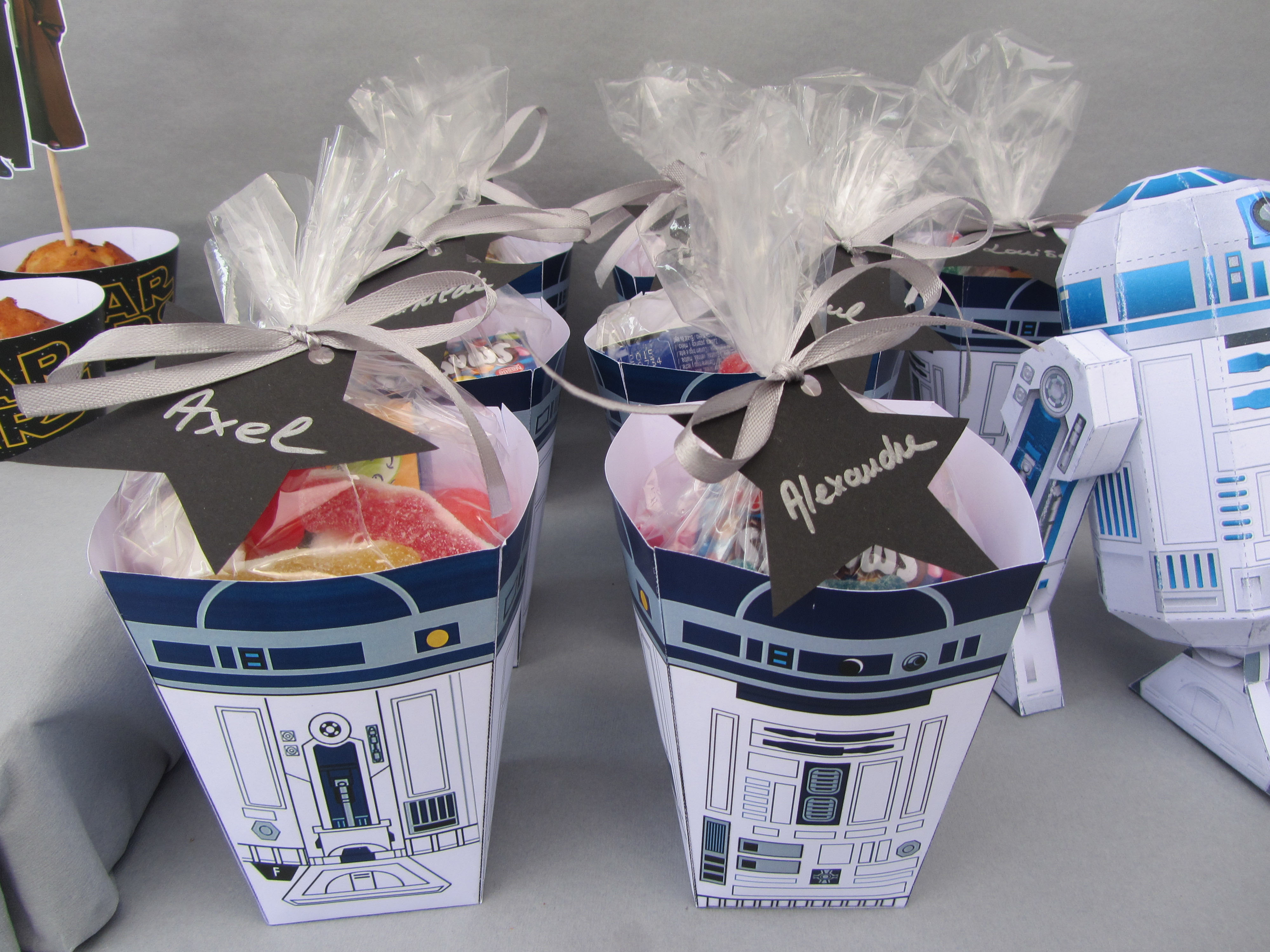 Kit déco Star Wars - Cadeaux invités - Fêtes vous même