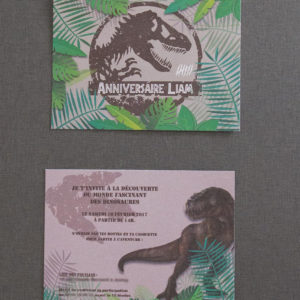 Invitation Jurassic