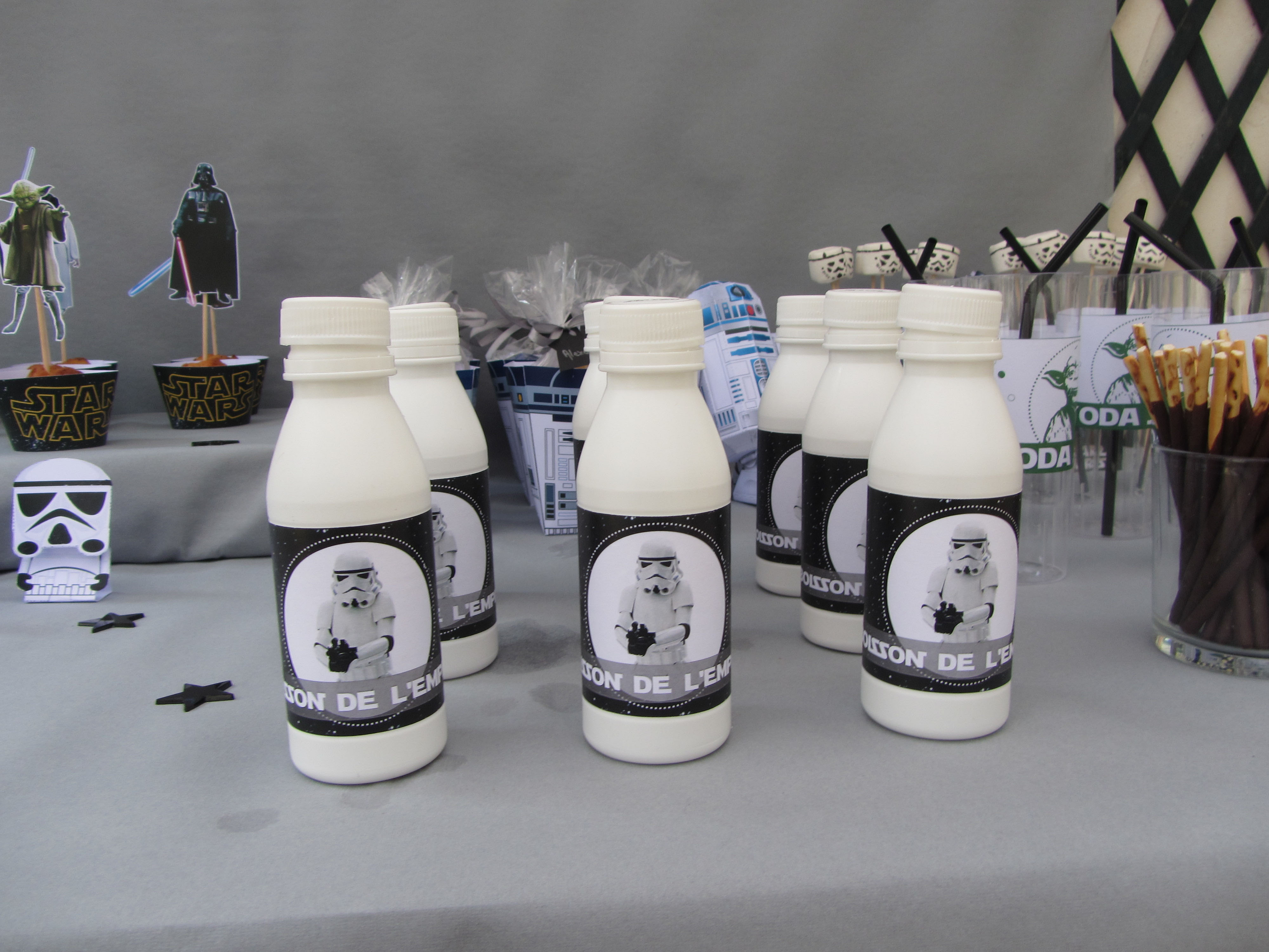 Kit déco Star Wars - étiquettes - Fêtes vous même