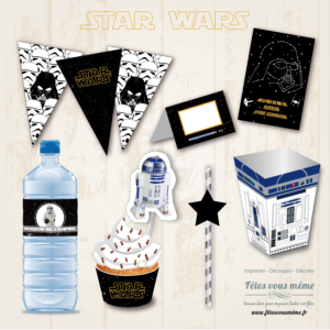Kit déco Star Wars - Fêtes vous même
