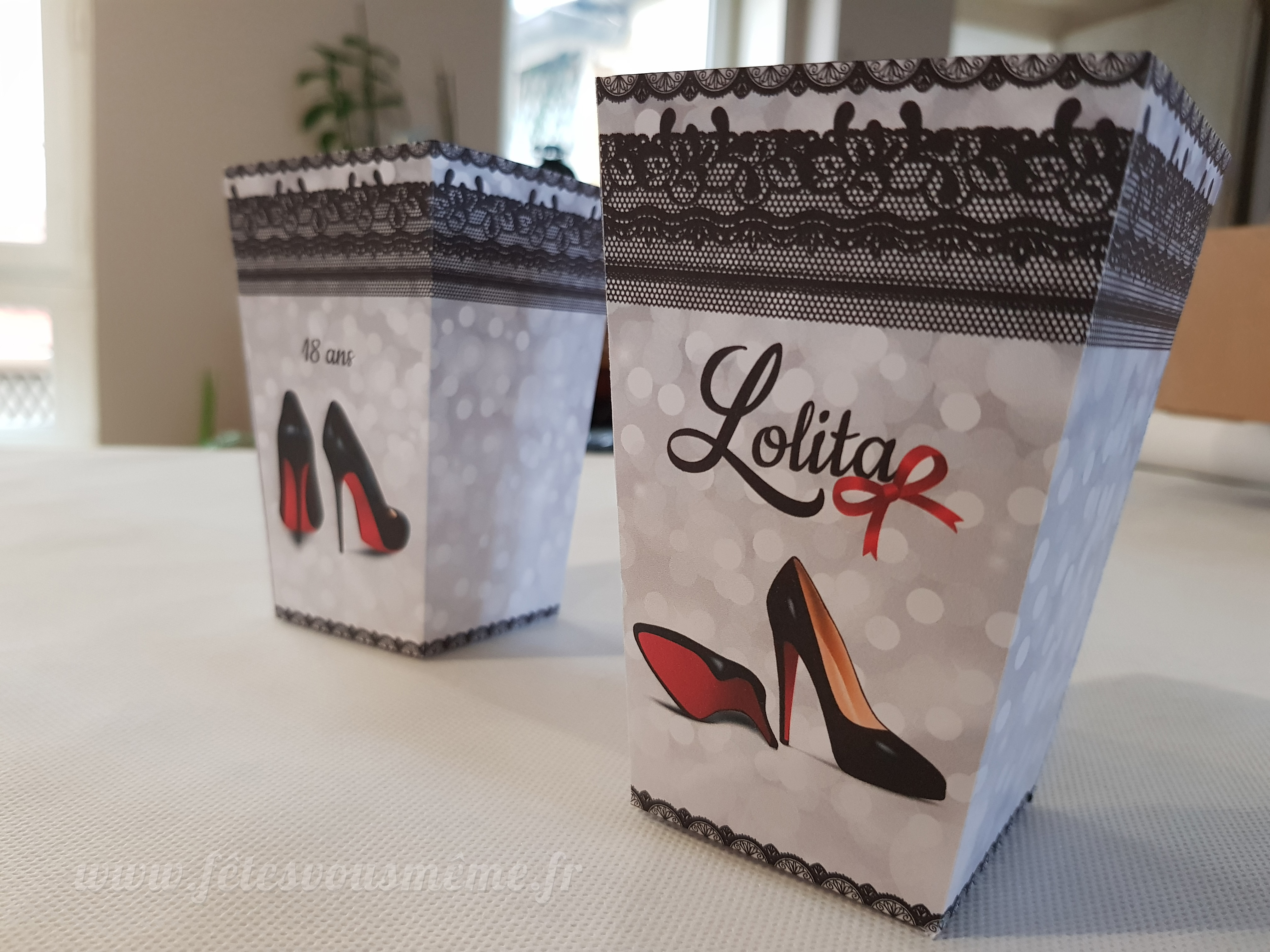 Kit déco « Escarpins & Dentelle » – Image 4