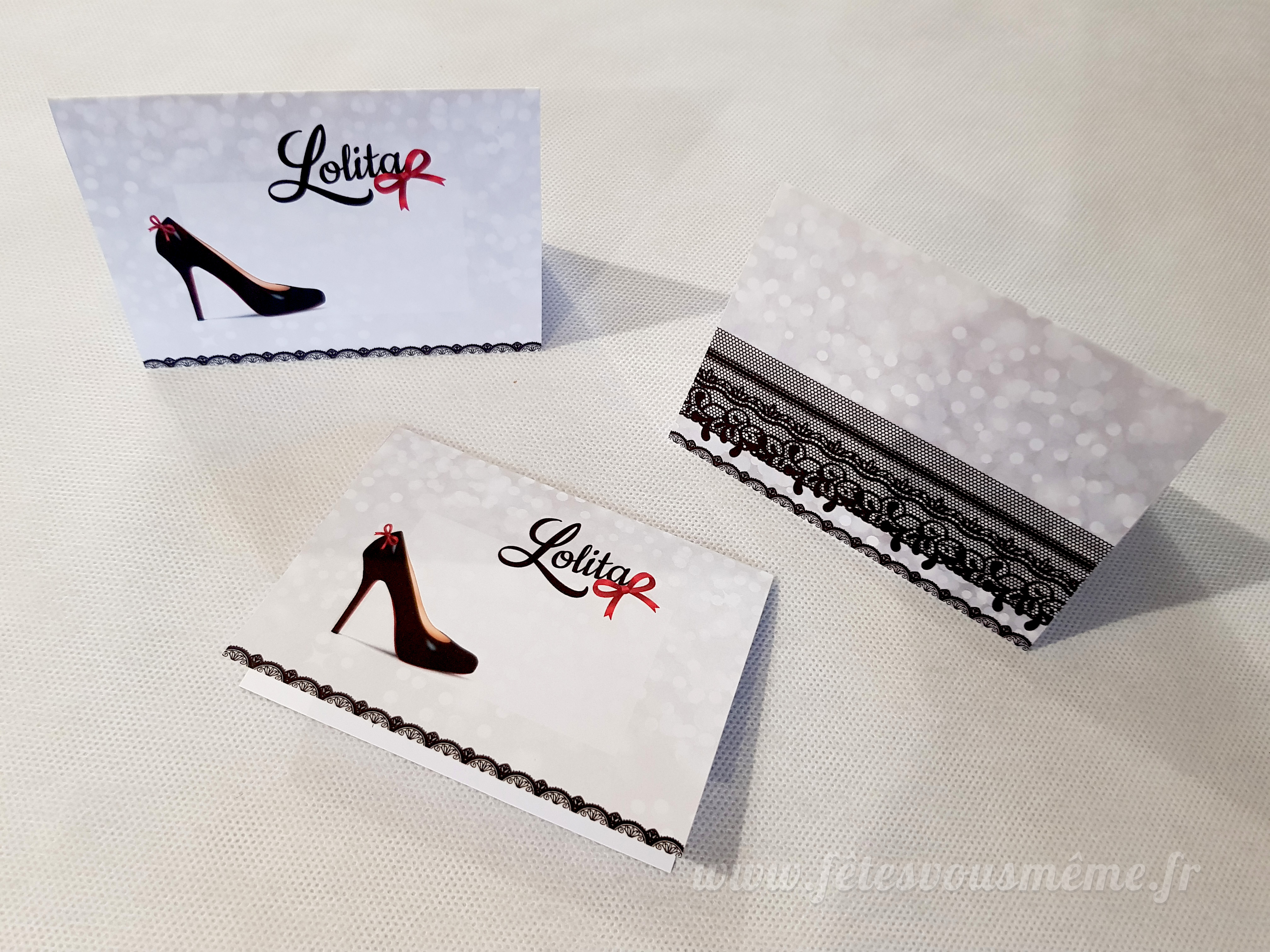 Kit déco « Escarpins & Dentelle » – Image 5