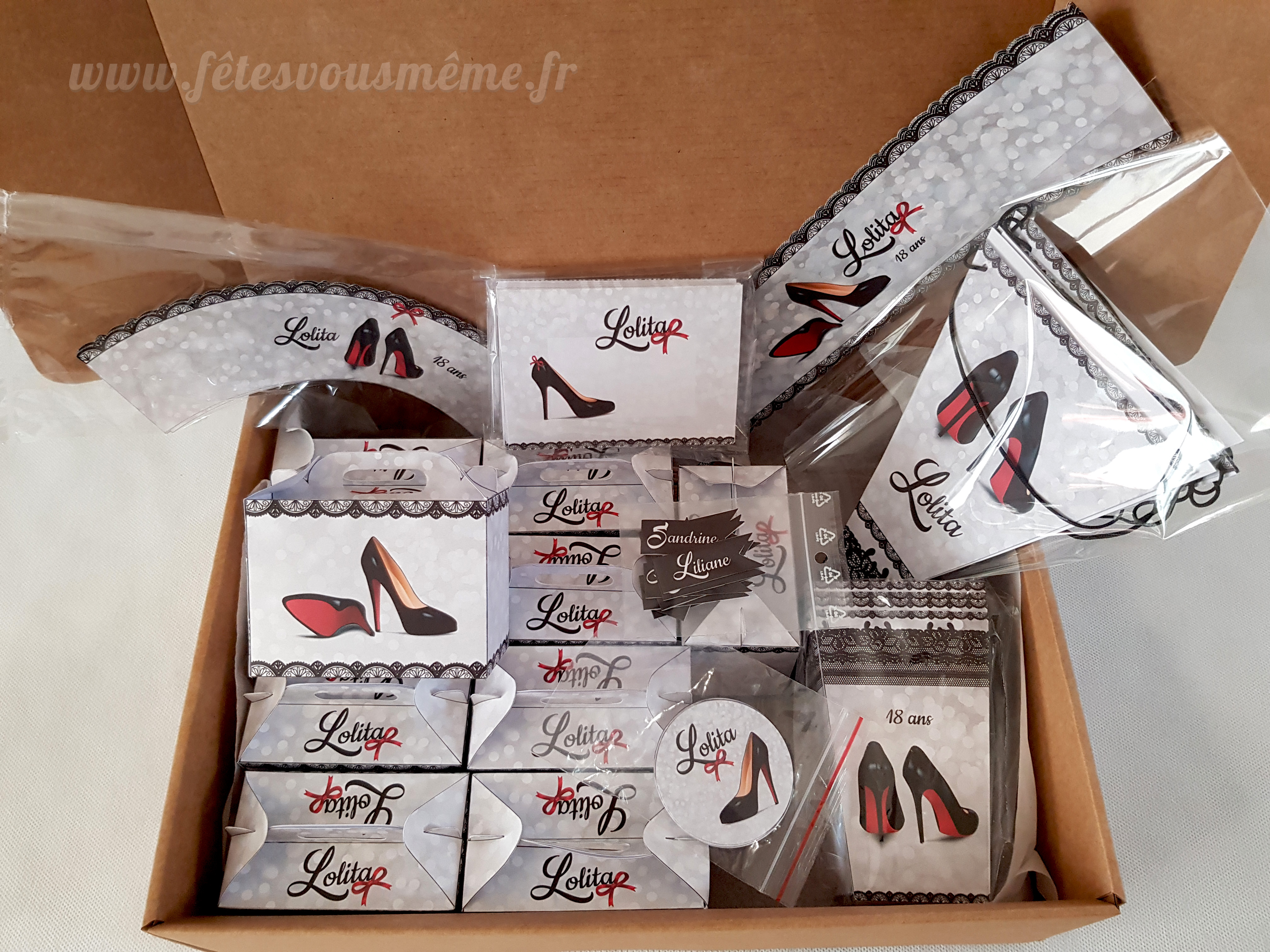 Kit déco « Escarpins & Dentelle » – Image 3