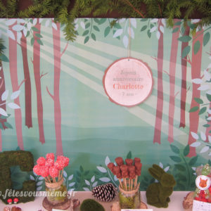 Affiche décor "Forêt"
